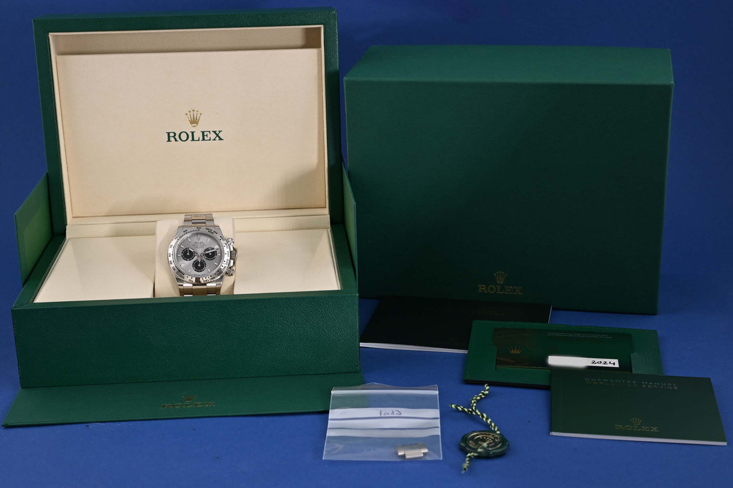 Rolex Daytona White Gold 126509 - Ghost Dial - Full Set