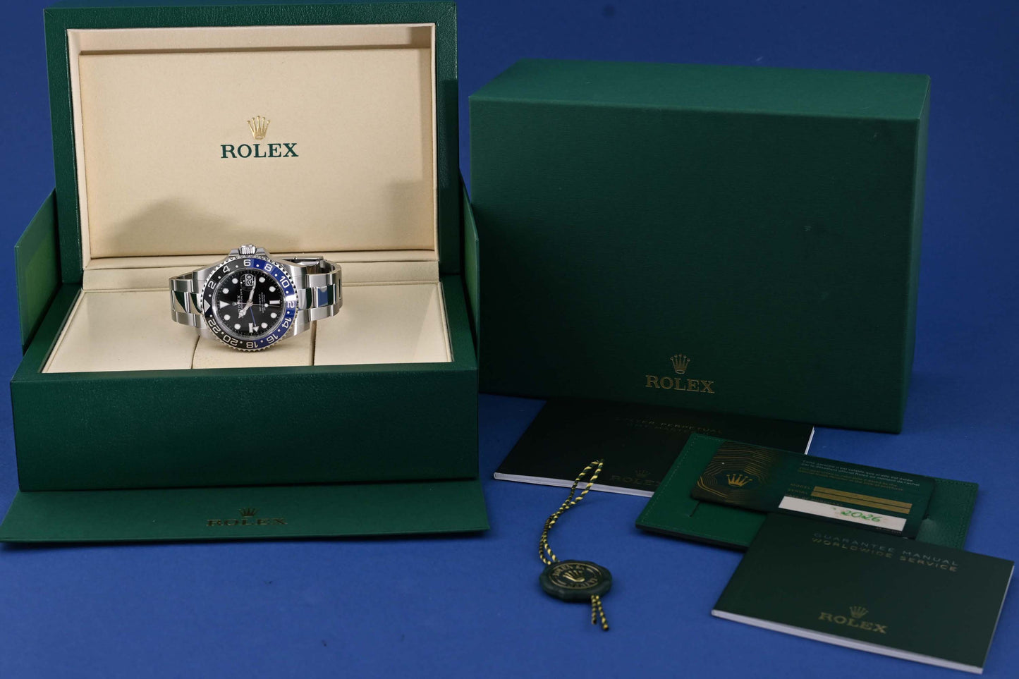 Rolex GMT Master II Batman 126710BLNR - Full Set - NEW 2026