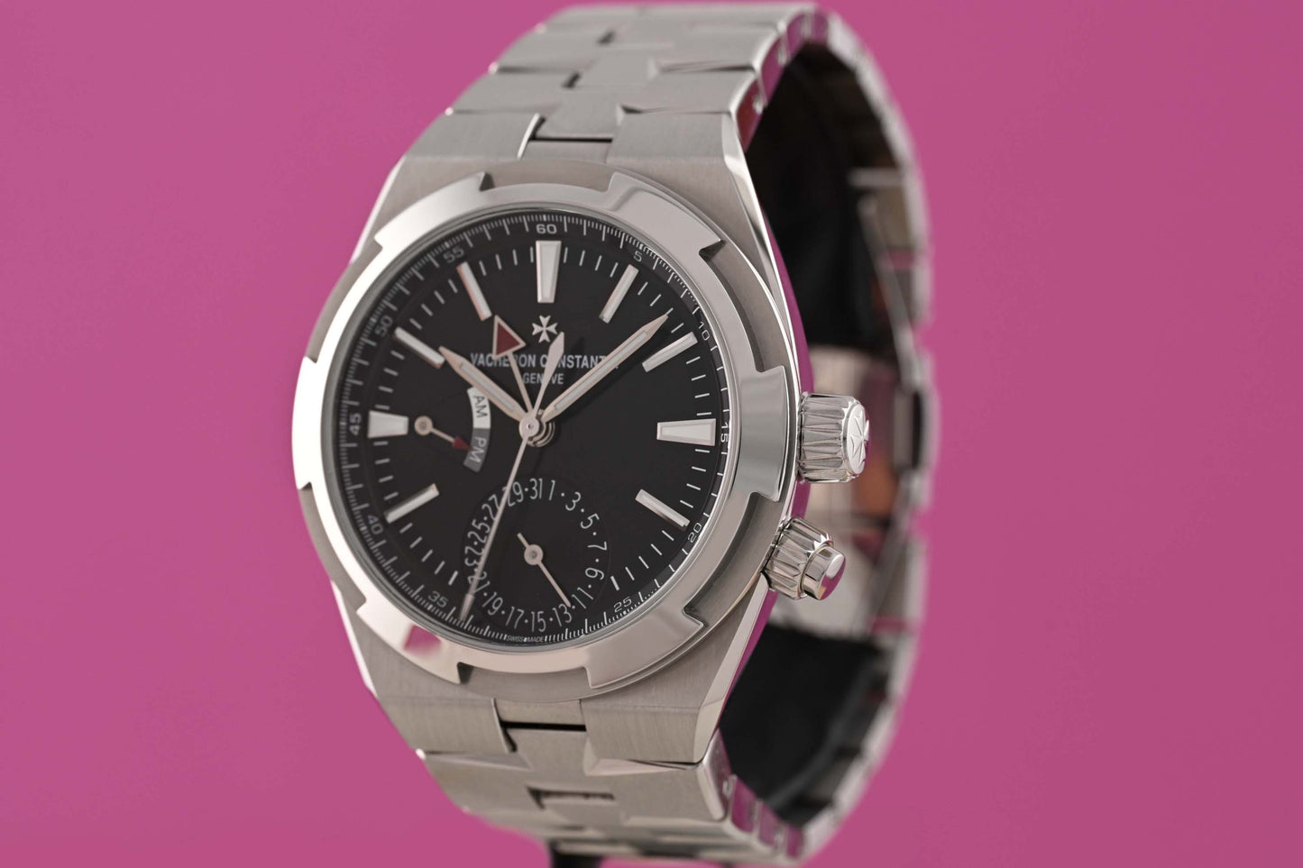 Vacheron Constantin Overseas Dual Time 7920V - Black Dial - Full Set - 2025