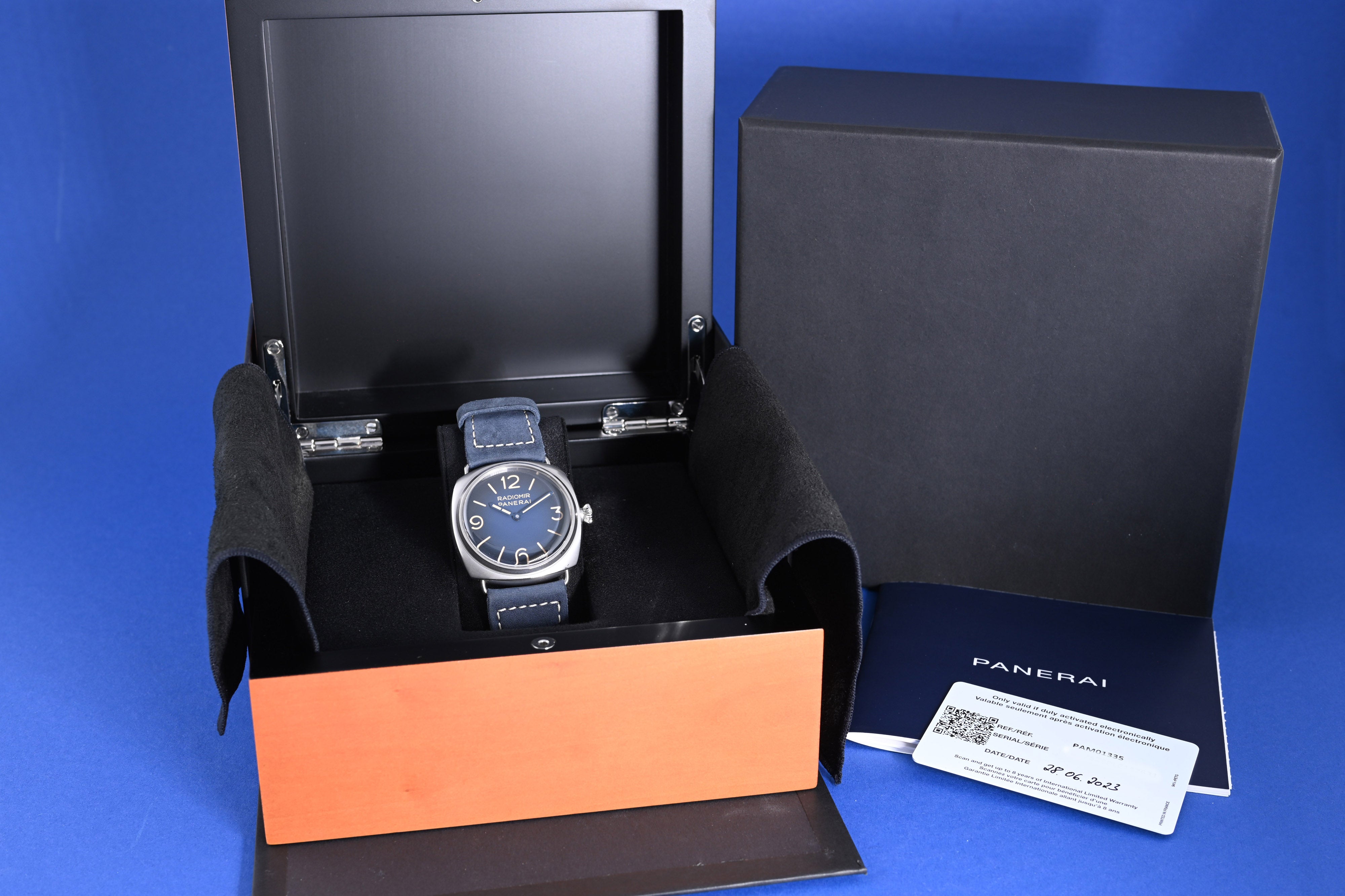 Panerai Radiomir Tre Giorni PAM01335 Full Set rothfuss uhren