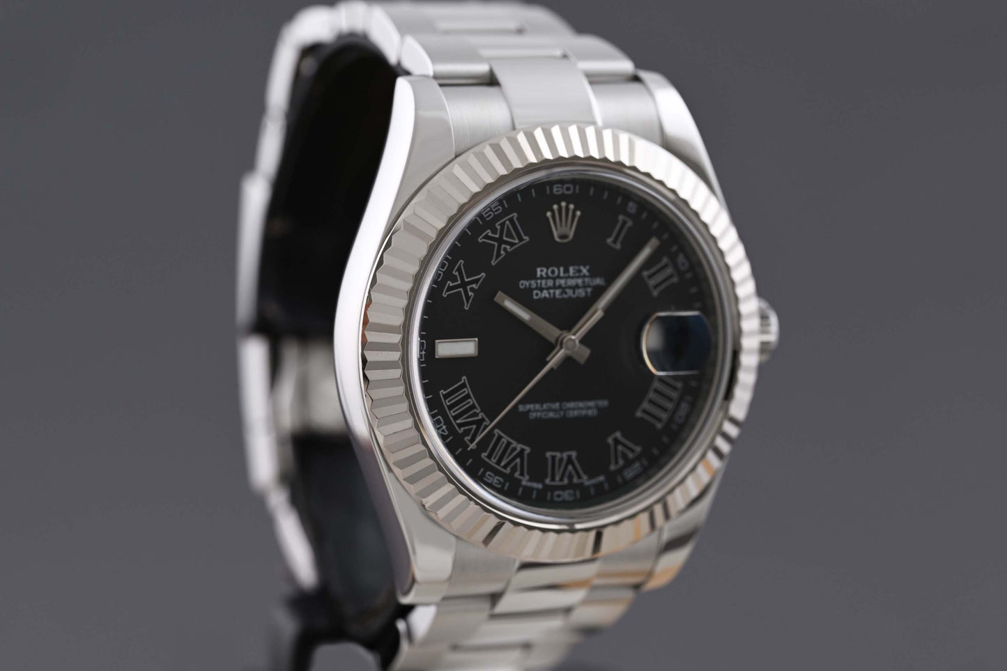 Rolex Datejust II - 116334 - Dark Grey - Full Set - LC 100