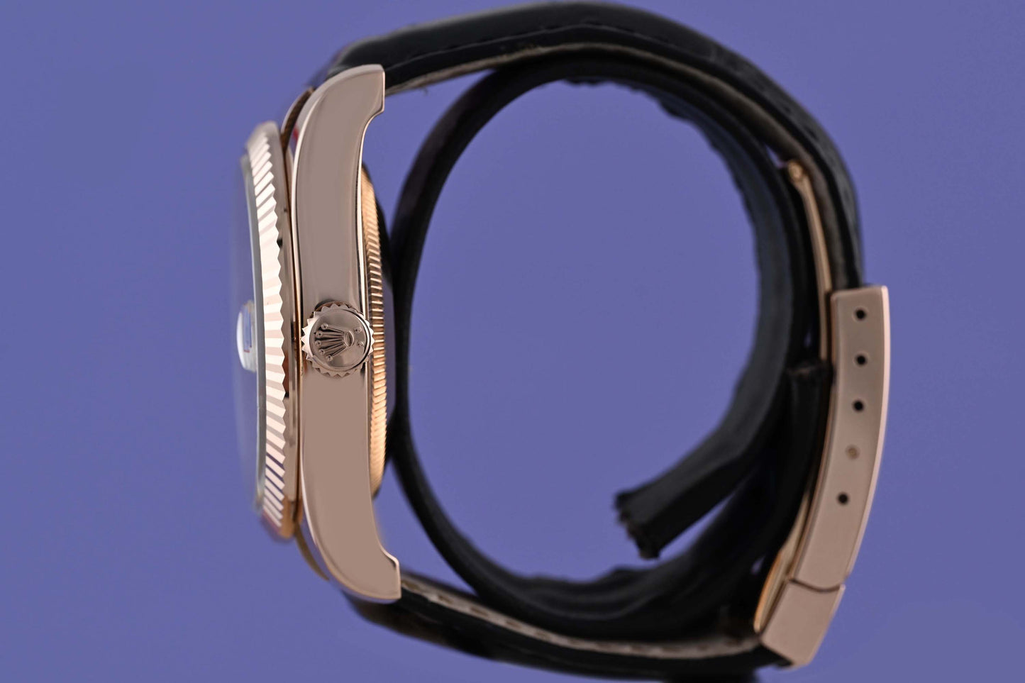 Rolex Datejust 36mm Rose Gold - 116135 - "Zebra Dial" - Fresh Rolex Service