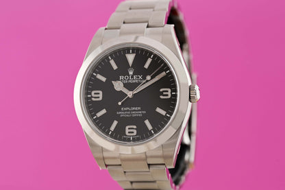 Rolex Explorer I 39 mm - 214270 - Full Set - NEW 2020