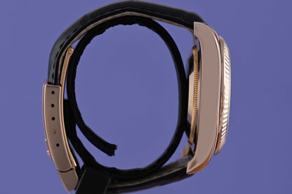 Rolex Datejust 36mm Rose Gold - 116135 - "Zebra Dial" - Fresh Rolex Service