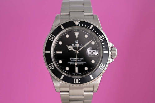 Rolex Submariner 16610 - Full Set - LC100