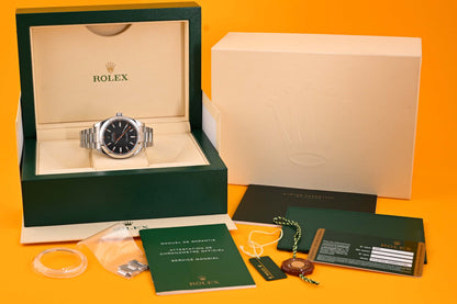 Rolex Milgauss 116400 - Black Dial - Full Set