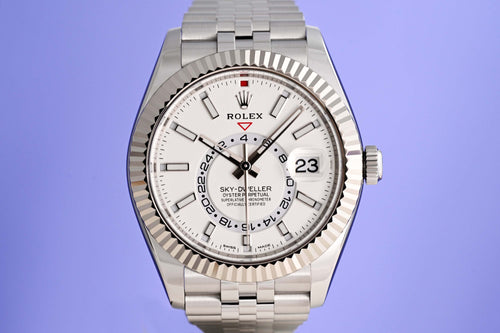 Rolex Sky-Dweller 326934 - Full Set - White Dial