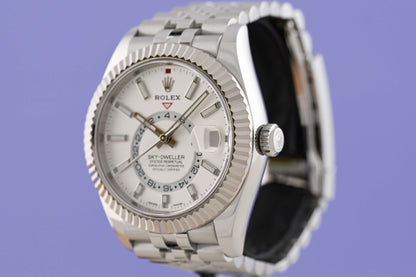 Rolex Sky-Dweller 326934 - Full Set - White Dial