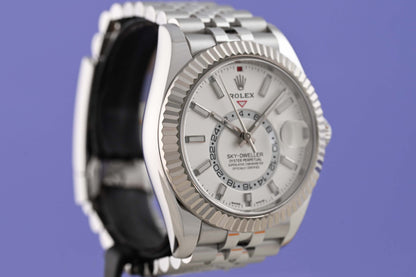 Rolex Sky-Dweller 326934 - Full Set - White Dial