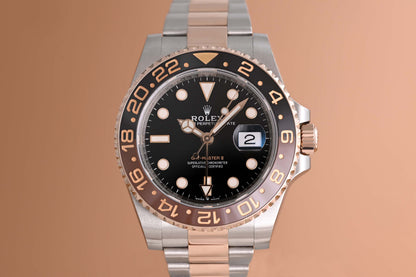 Rolex GMT Master II Rootbeer Stahl/Roségold - 126711CHNR - Full Set - LC100