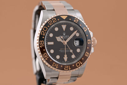 Rolex GMT Master II Rootbeer Stahl/Roségold - 126711CHNR - Full Set - LC100