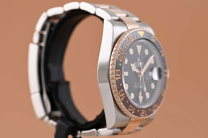 Rolex GMT Master II Rootbeer Stahl/Roségold - 126711CHNR - Full Set - LC100