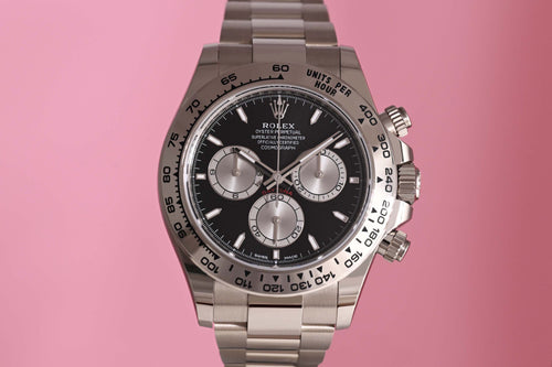 Rolex Daytona White Gold 126509 - Black Dial - Full Set