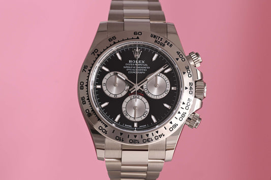 Rolex Daytona White Gold 126509 - Black Dial - Full Set