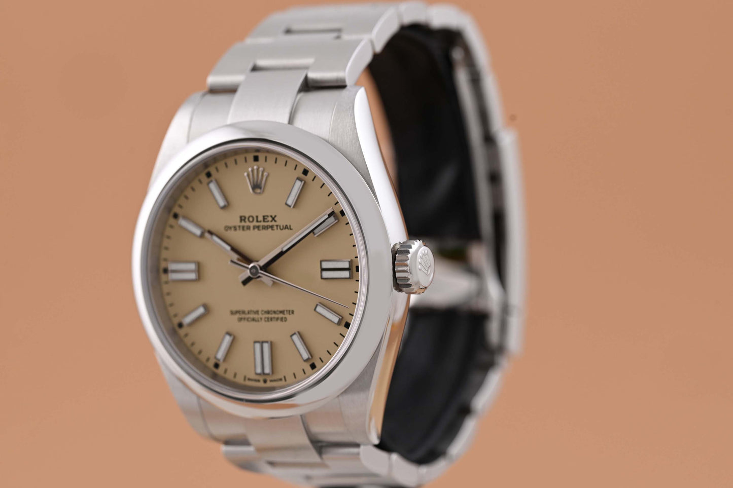 Rolex Oyster Perpetual 41mm 134300 - Beige - Full Set - 2026 Like NEW