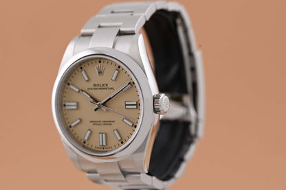 Rolex Oyster Perpetual 41mm 134300 - Beige - Full Set - 2026 Like NEW
