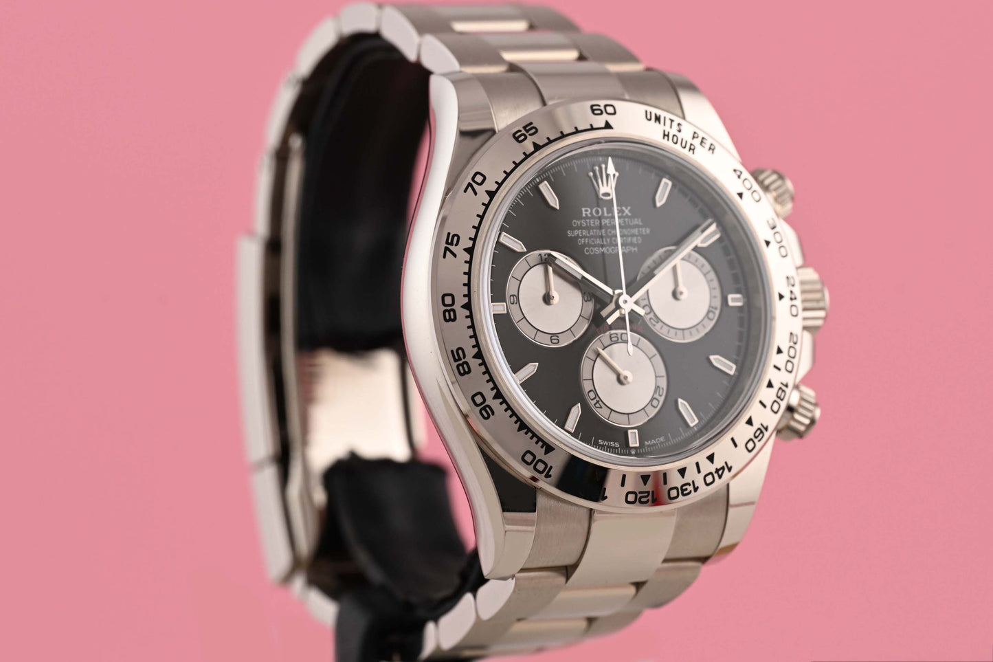 Rolex Daytona White Gold 126509 - Black Dial - Full Set