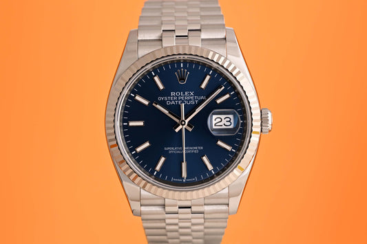 Rolex Oyster Perpetual Datejust 126234 - Blue Dial - Full Set