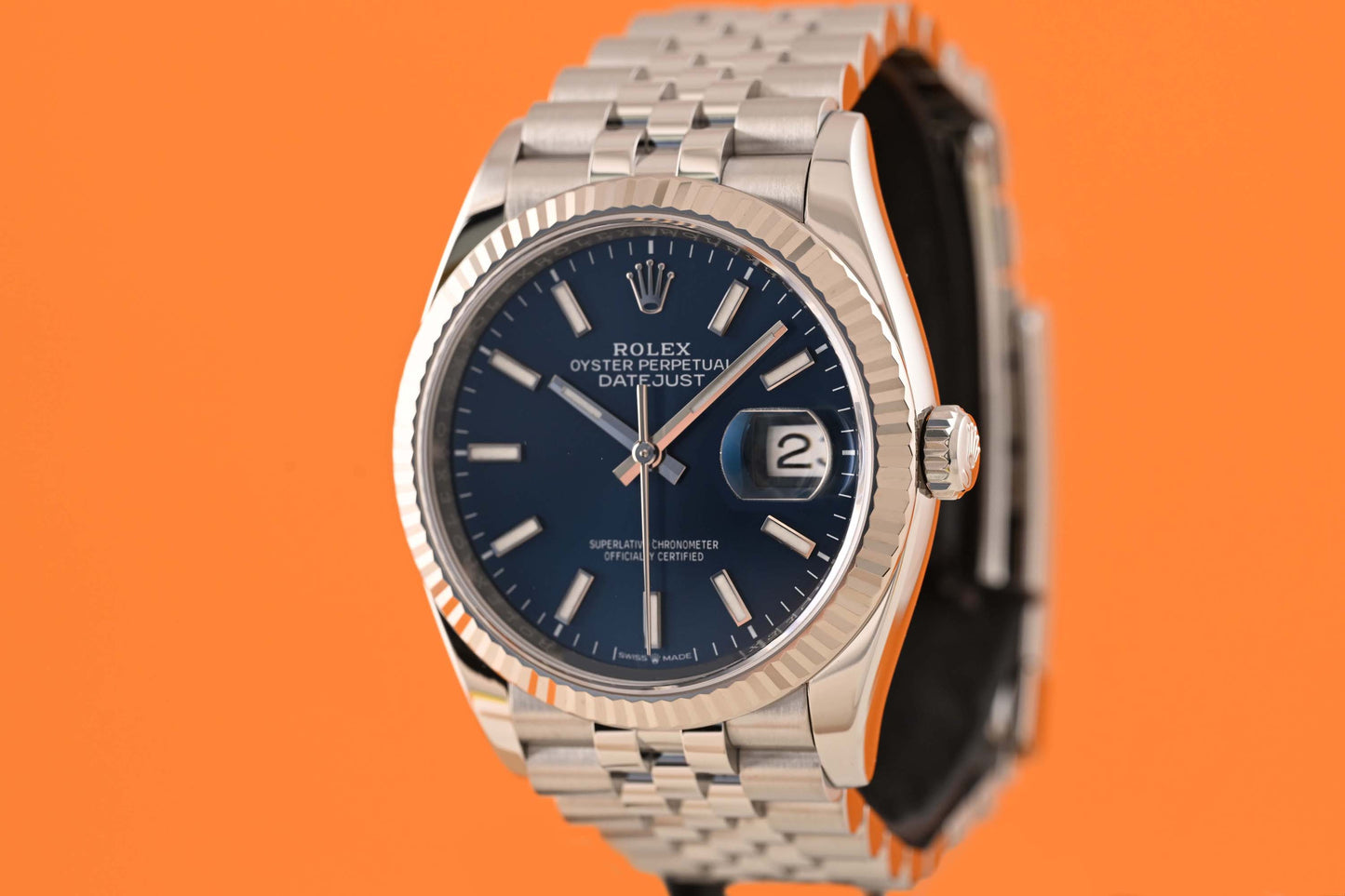 Rolex Oyster Perpetual Datejust 126234 - Blue Dial - Full Set