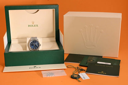Rolex Oyster Perpetual Datejust 126234 - Blue Dial - Full Set