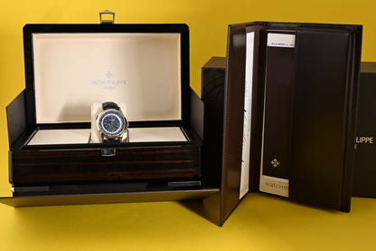 Patek Philippe World Time 5930G-010 - Blue Dial - Full Set - NEW 2022