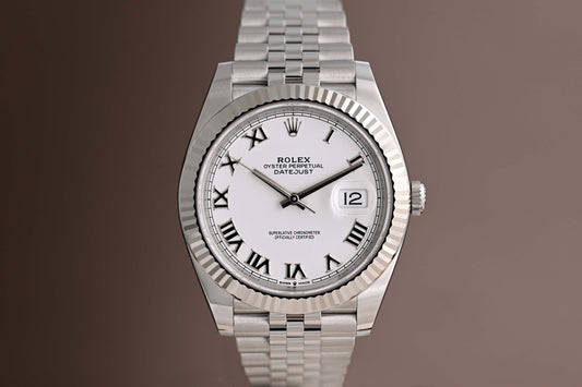 Rolex Datejust 41 - 126334 - White Dial - Full Set - NEW