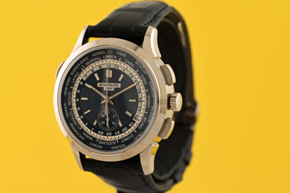 Patek Philippe World Time 5930G-010 - Blue Dial - Full Set - NEW 2022
