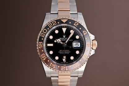 Rolex GMT Master II Rootbeer Stahl/Roségold - 126711CHNR - Full Set - Like NEW