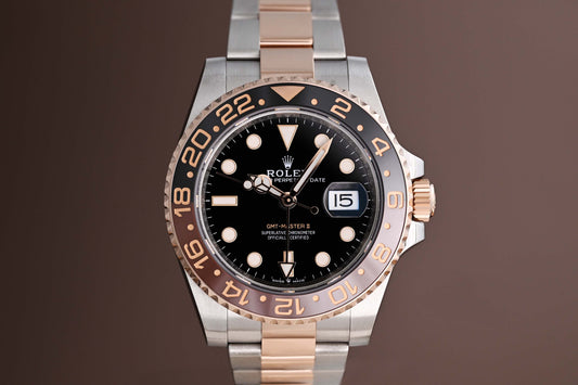 Rolex GMT Master II Rootbeer Stahl/Roségold - 126711CHNR - Full Set - Like NEW