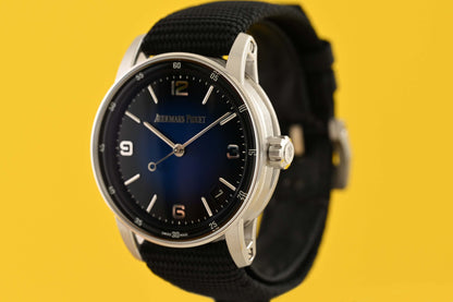 Audemars Piguet Code 11.59 18k White Gold - Blue Smoked Dial - Full Set