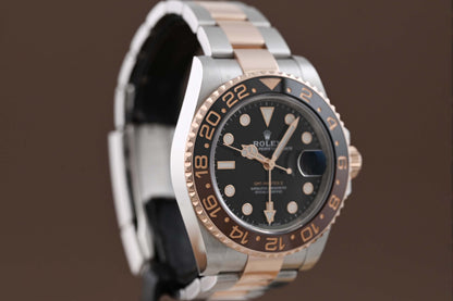 Rolex GMT Master II Rootbeer Stahl/Roségold - 126711CHNR - Full Set - Like NEW