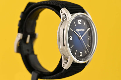 Audemars Piguet Code 11.59 18k White Gold - Blue Smoked Dial - Full Set