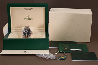 Rolex GMT Master II Rootbeer Stahl/Roségold - 126711CHNR - Full Set - Like NEW