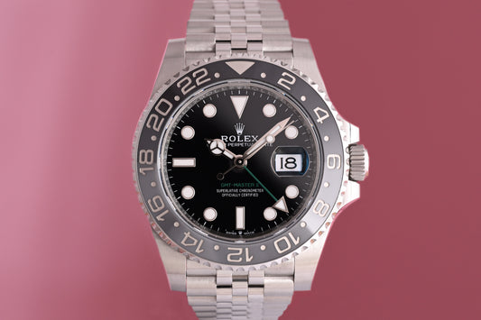 Rolex GMT Master II - 126710GRNR "Bruce Wayne" - Full Set
