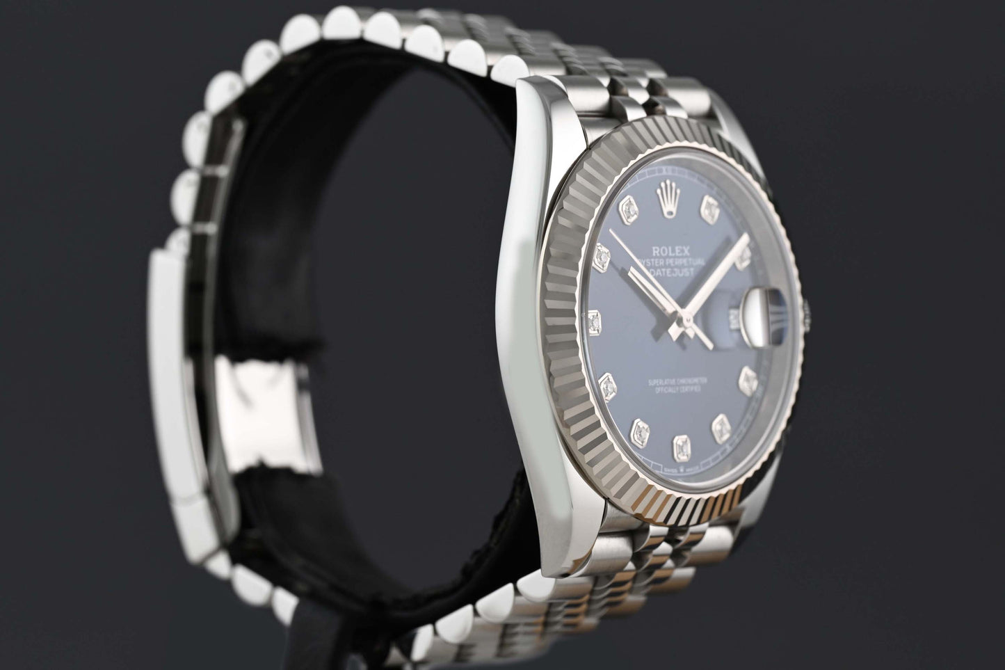 Rolex Datejust 41 - 126334 Blue Dia Dial - Full Set