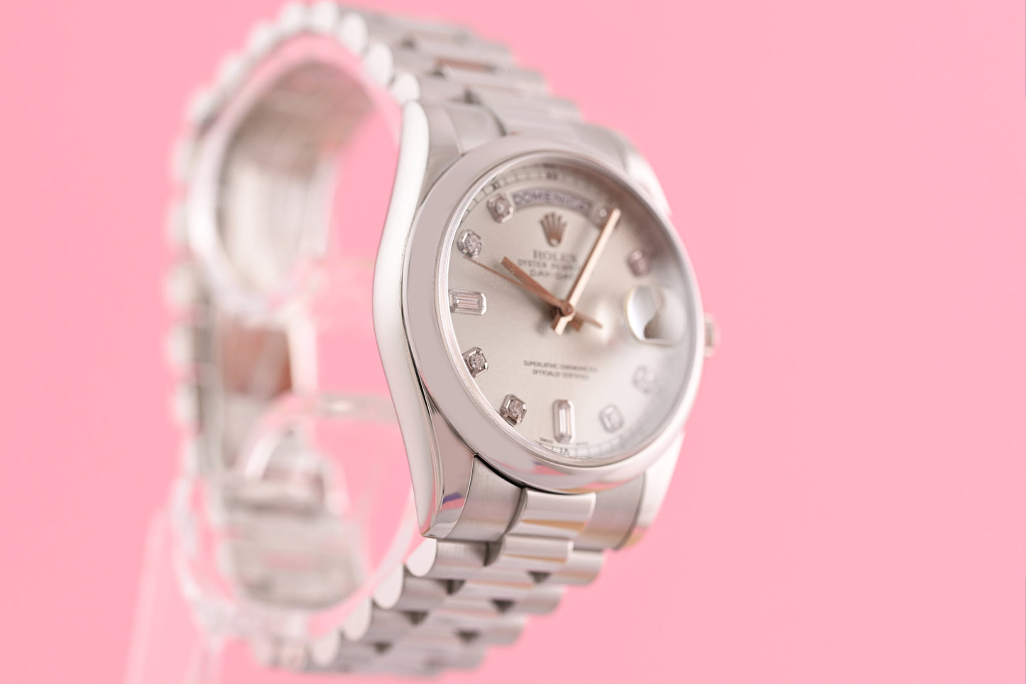 Rolex Day Date Platin 118206 - Full Set