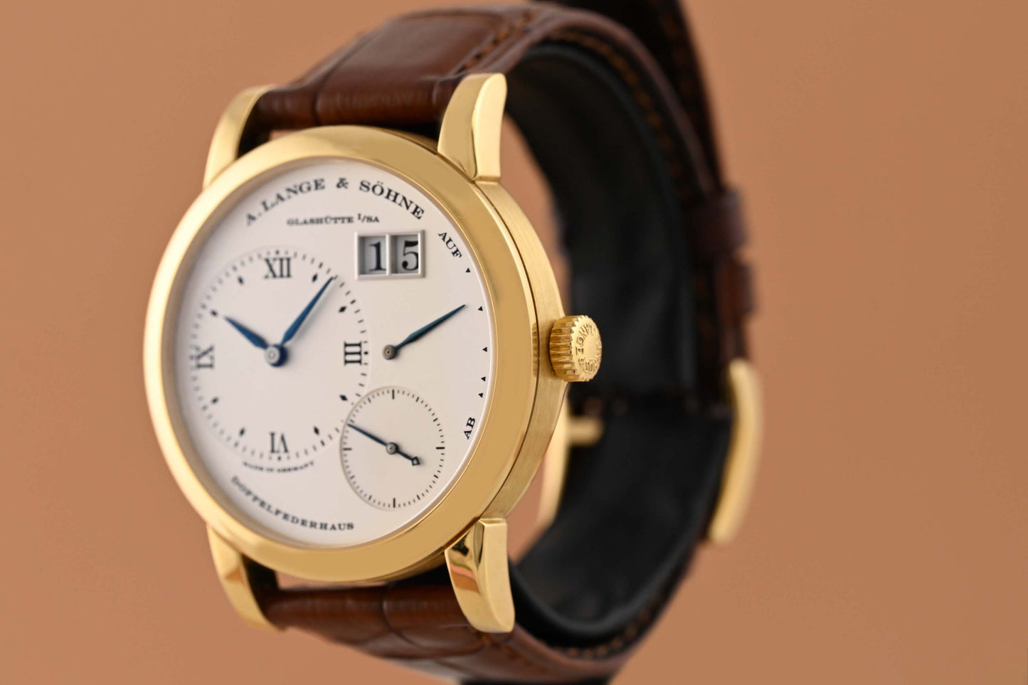 A. Lange & Söhne Lange 1 - 101.022 - Yellow Gold - Full Set