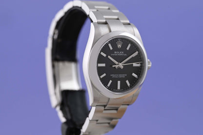 Rolex Oyster Perpetual 34 mm 124200 - Full Set - Black Dial - NEW 2024
