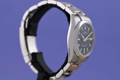 Rolex Oyster Perpetual 34 mm 124200 - Full Set - Black Dial - NEW 2024