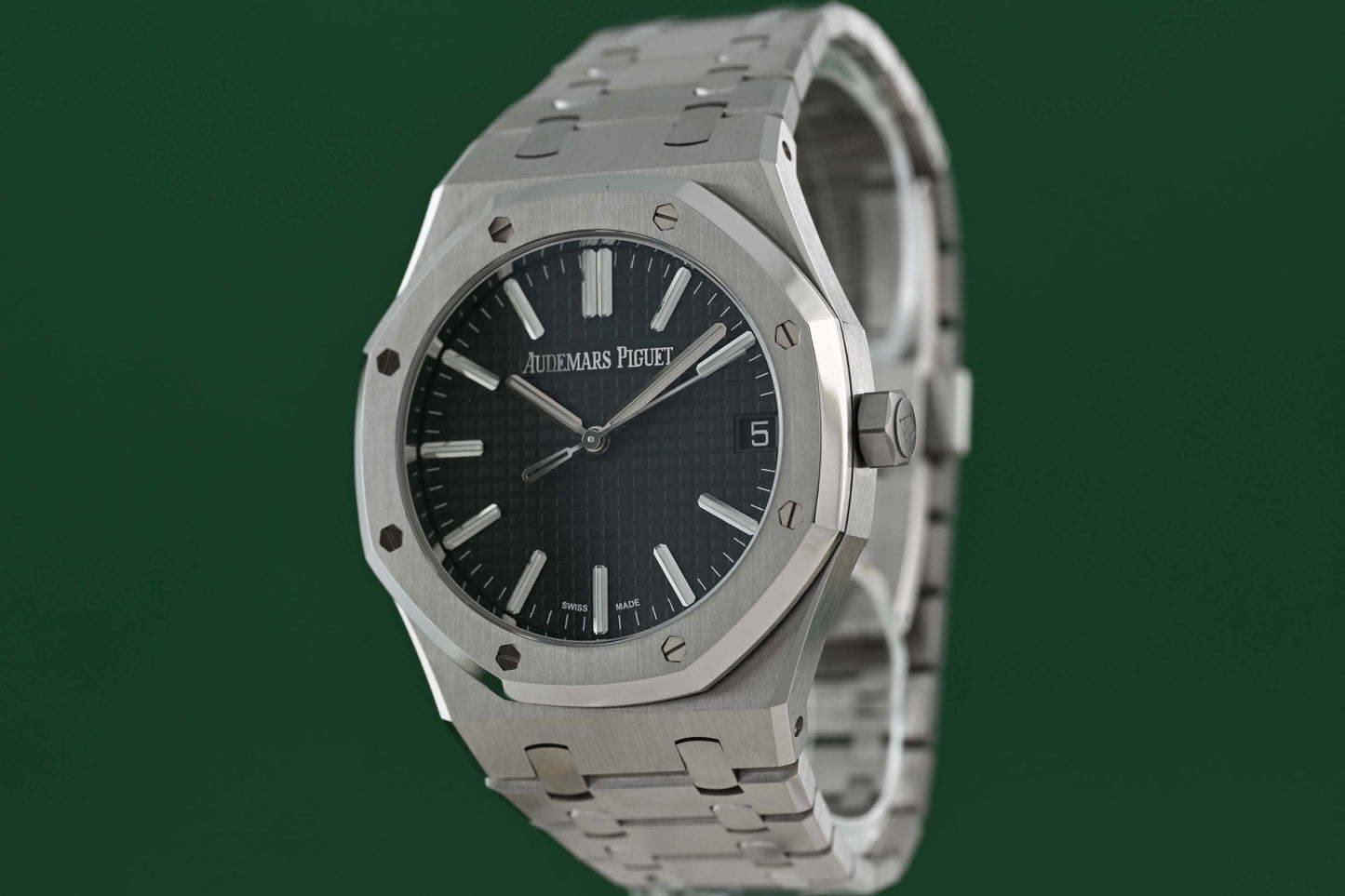 Audemars Piguet Royal Oak - Green Dial - 15510ST Anniversary - Full Set
