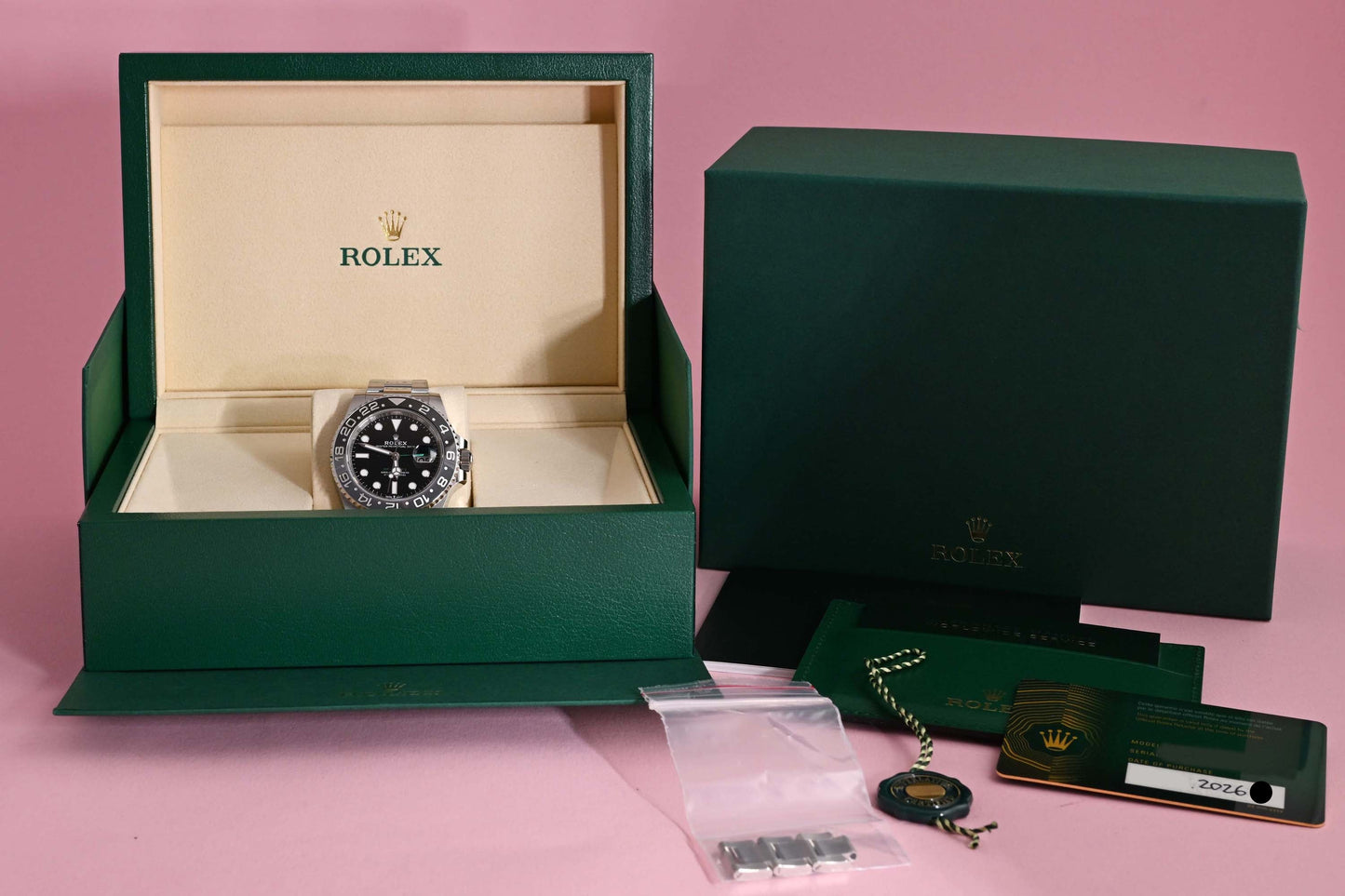 Rolex GMT Master II - 126710GRNR "Bruce Wayne" - Full Set - NEW 2026