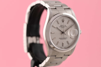 Rolex Date - 15200 - Silver Dial - Full Set - LC100