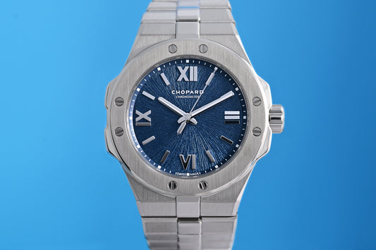 Chopard Alpine Eagle XSmall 33 mm - Full Set - Blue Dial