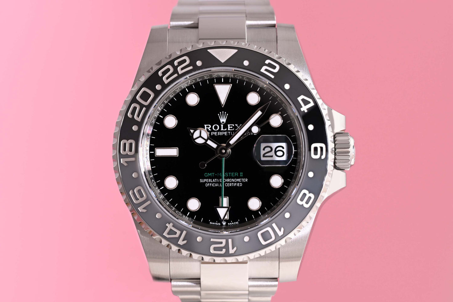 Rolex GMT Master II - 126710GRNR "Bruce Wayne" - Full Set - NEW 2026