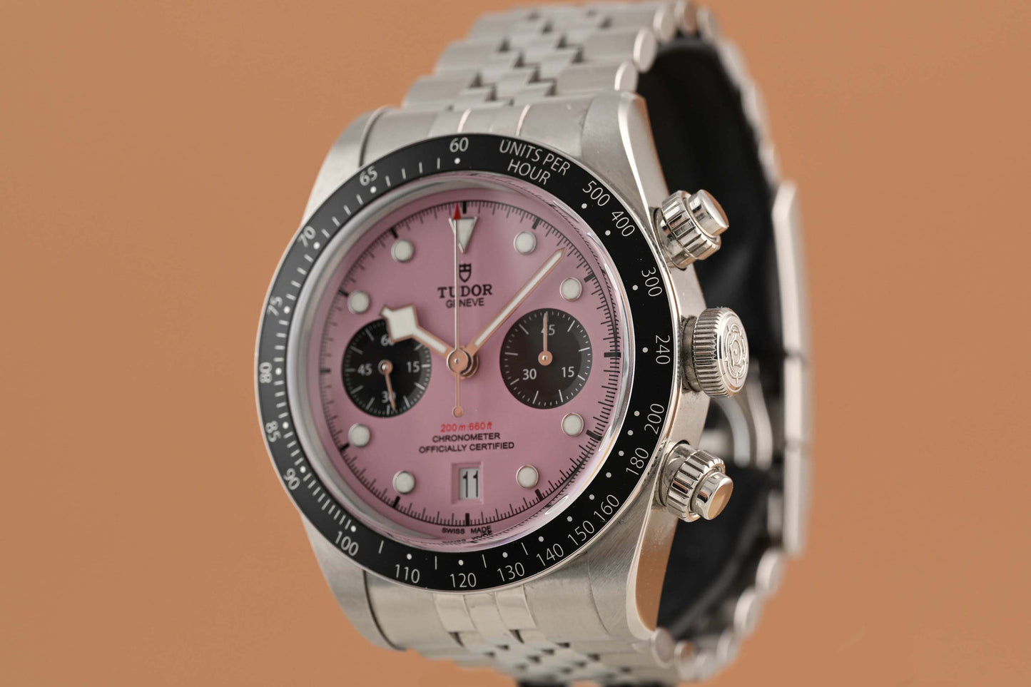 Tudor Black Bay Chronograph 79360N - Pink Dial "Inter Miami" - Full Set