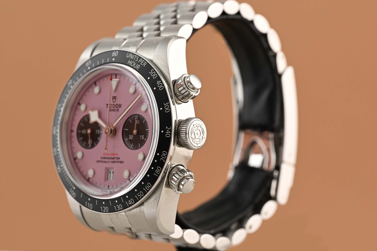 Tudor Black Bay Chronograph 79360N - Pink Dial "Inter Miami" - Full Set
