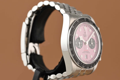 Tudor Black Bay Chronograph 79360N - Pink Dial "Inter Miami" - Full Set