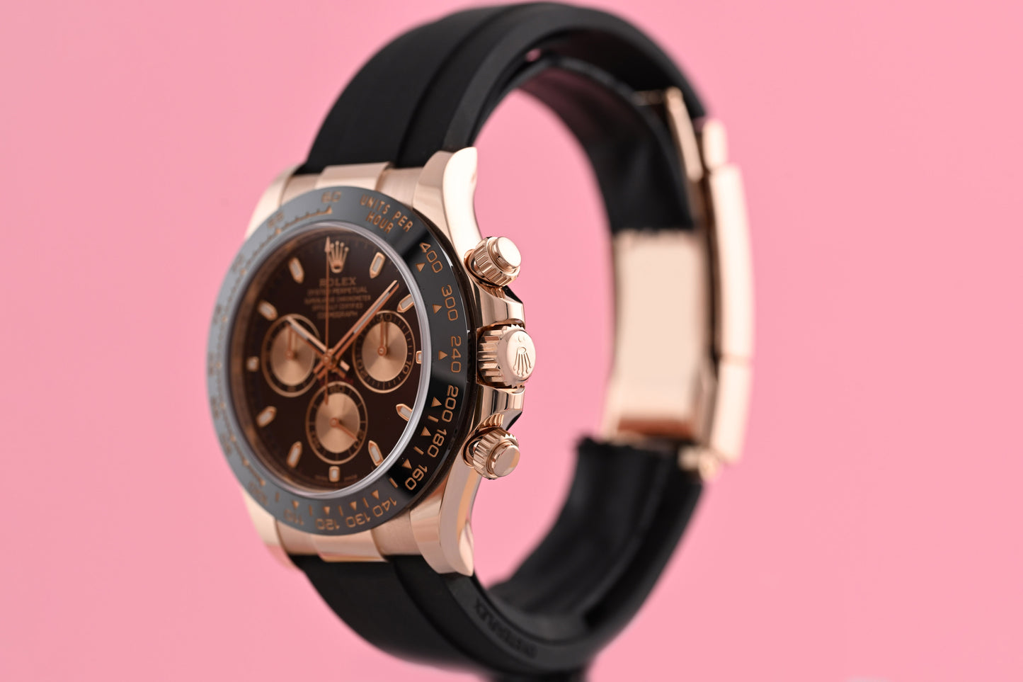 Rolex Daytona Rosegold 116515LN - Black Dial - Full Set