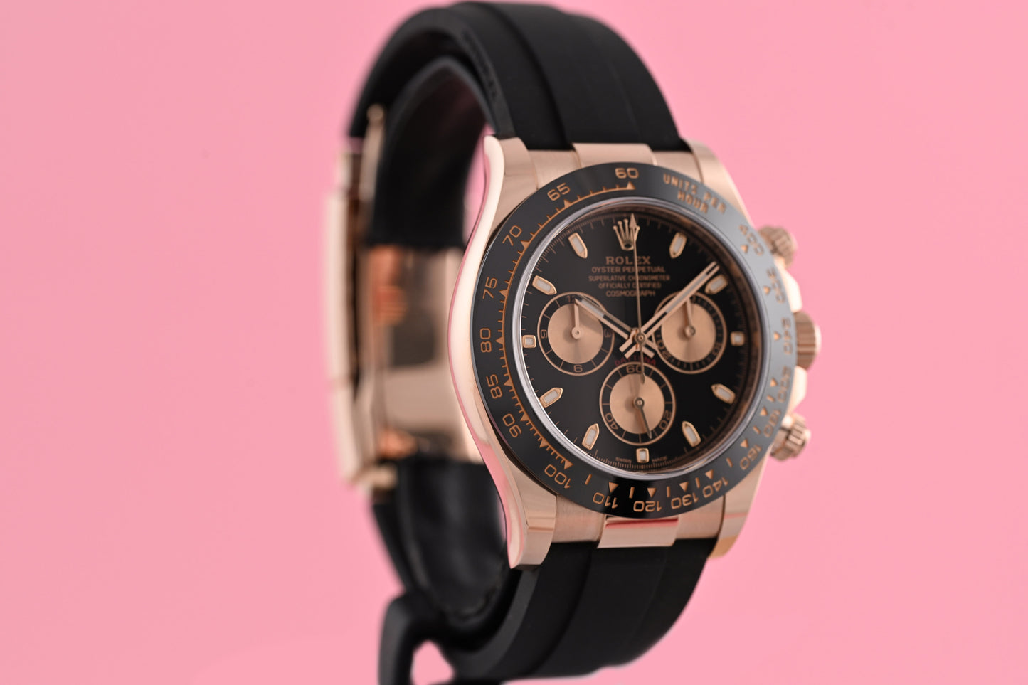 Rolex Daytona Rosegold 116515LN - Black Dial - Full Set