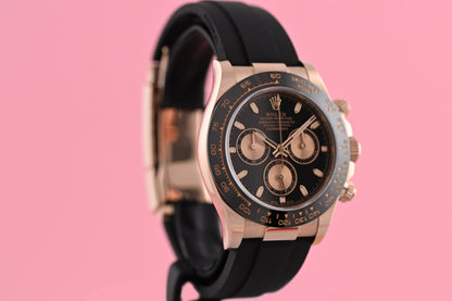 Rolex Daytona Rosegold 116515LN - Black Dial - Full Set